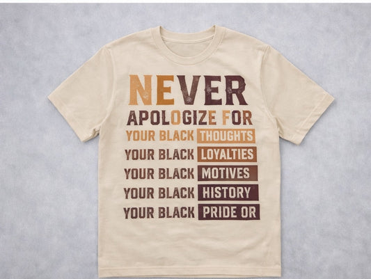 Never Apologize